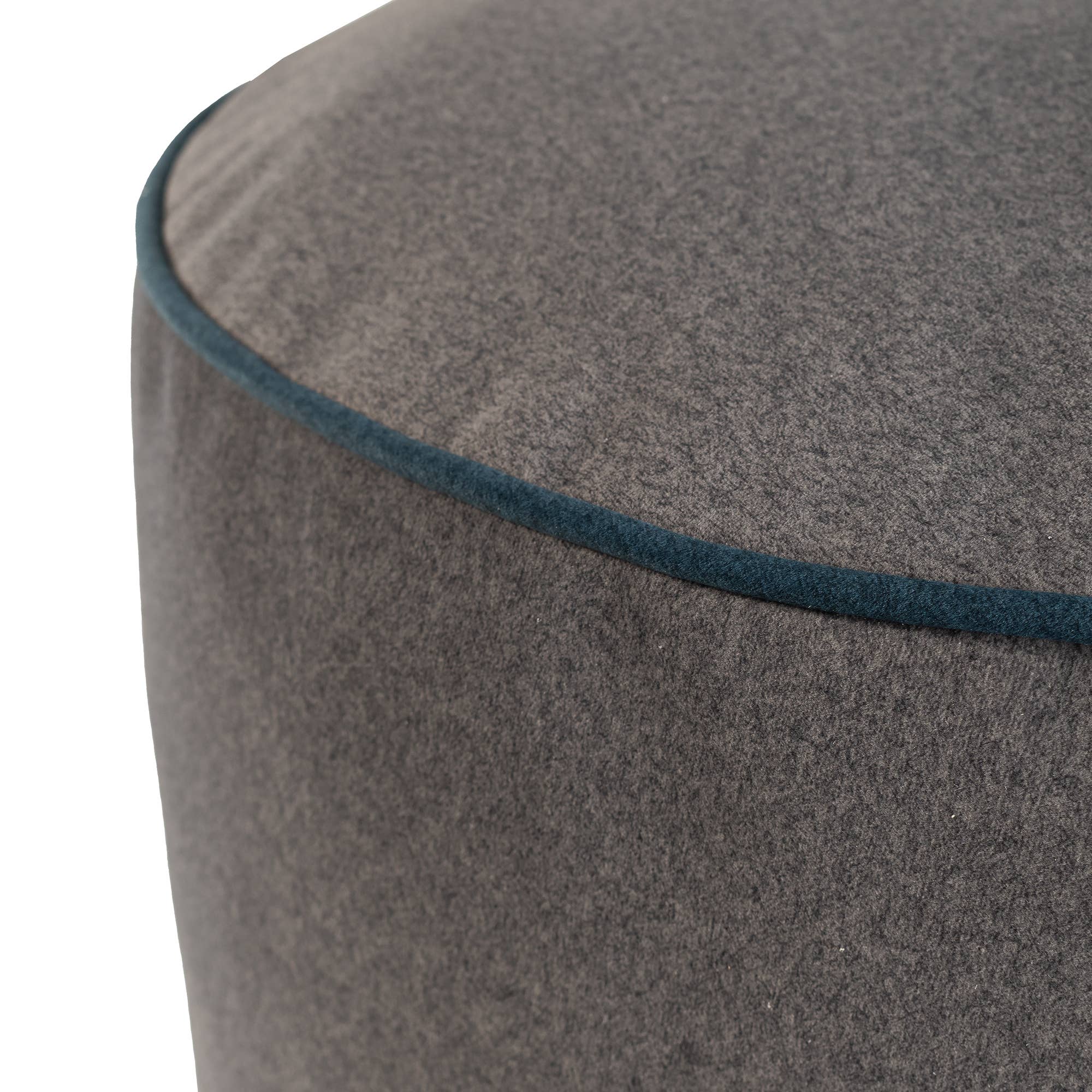 Howard Elliott on Faire - Wholesale Ottoman - Qivuit Contrast Welt Felted Pouf Collection14