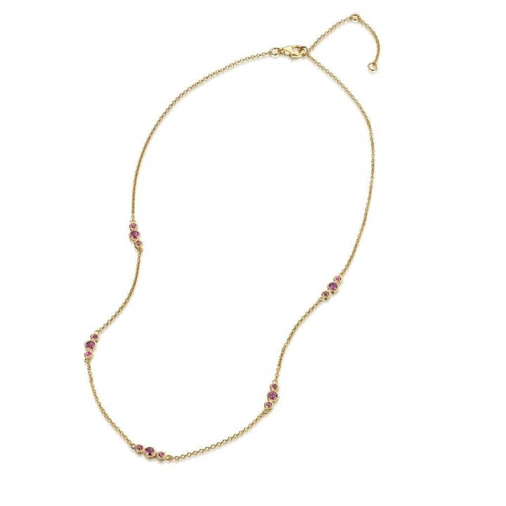Fervor Montréal - Wholesale - Rhodolite Bubbles Necklace3