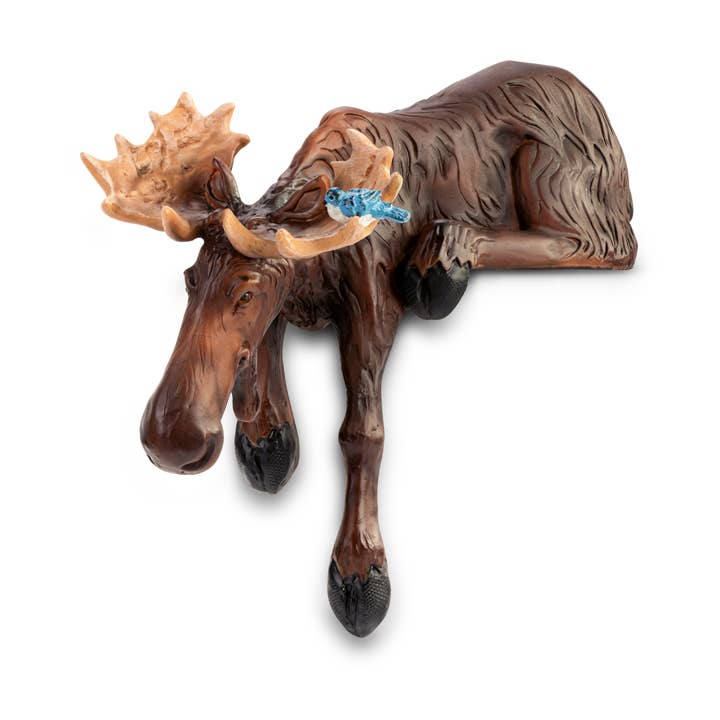DEMDACO - Wholesale Decorative Figurine - Moose Shelf Sitter Figurine