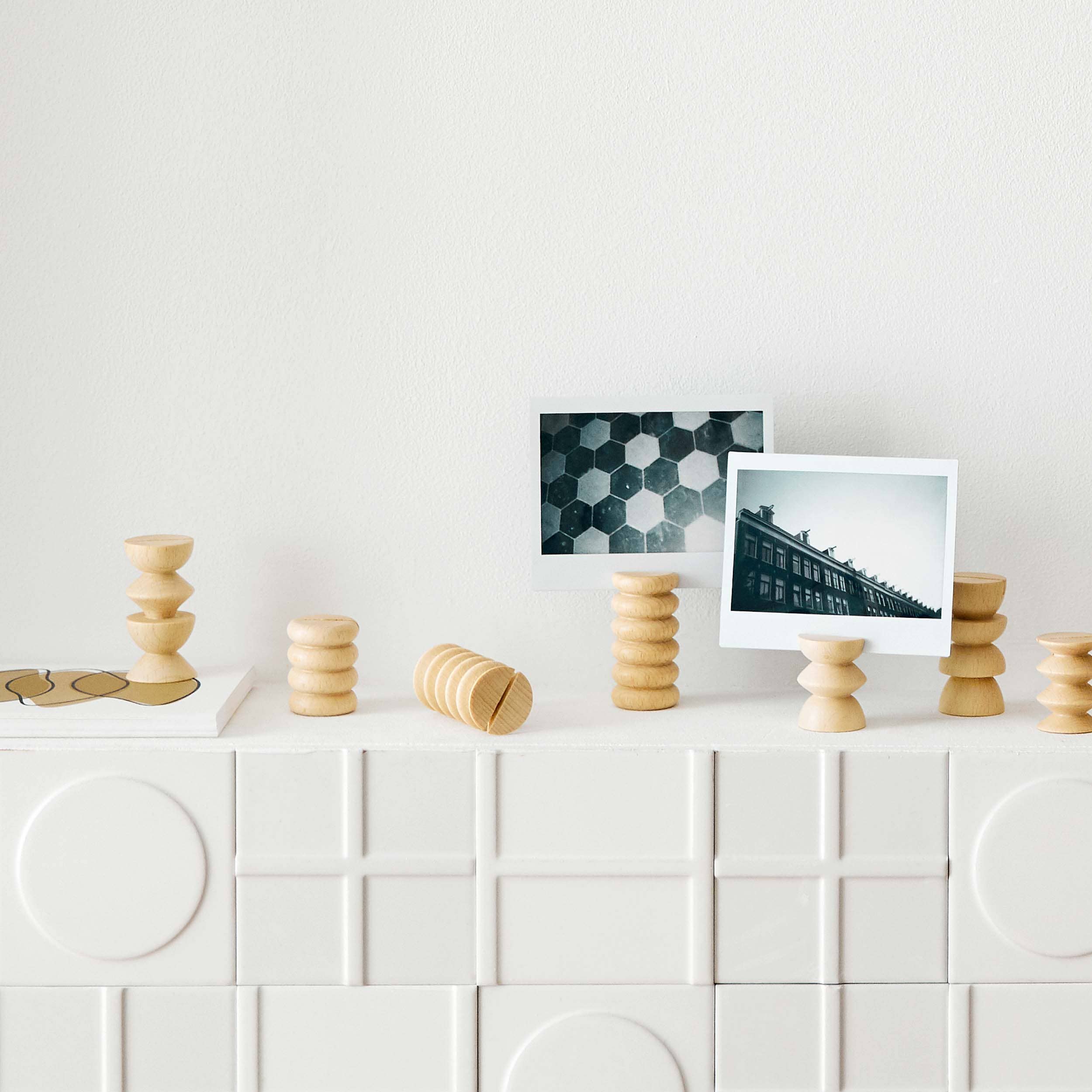 5mm Paper - Wholesale Picture Frame Stand - Totem Stand Picture / Postcard Display Holder - Short Nr. 33