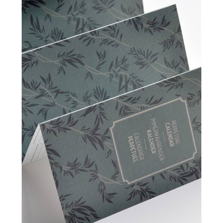 Haferkorn & Sauerbrey - Wholesale Calendar - Bamboo Perpetual Calendar1