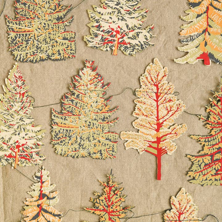 East End Press - Wholesale Bunting/Garland - Forest Sewn Garland2