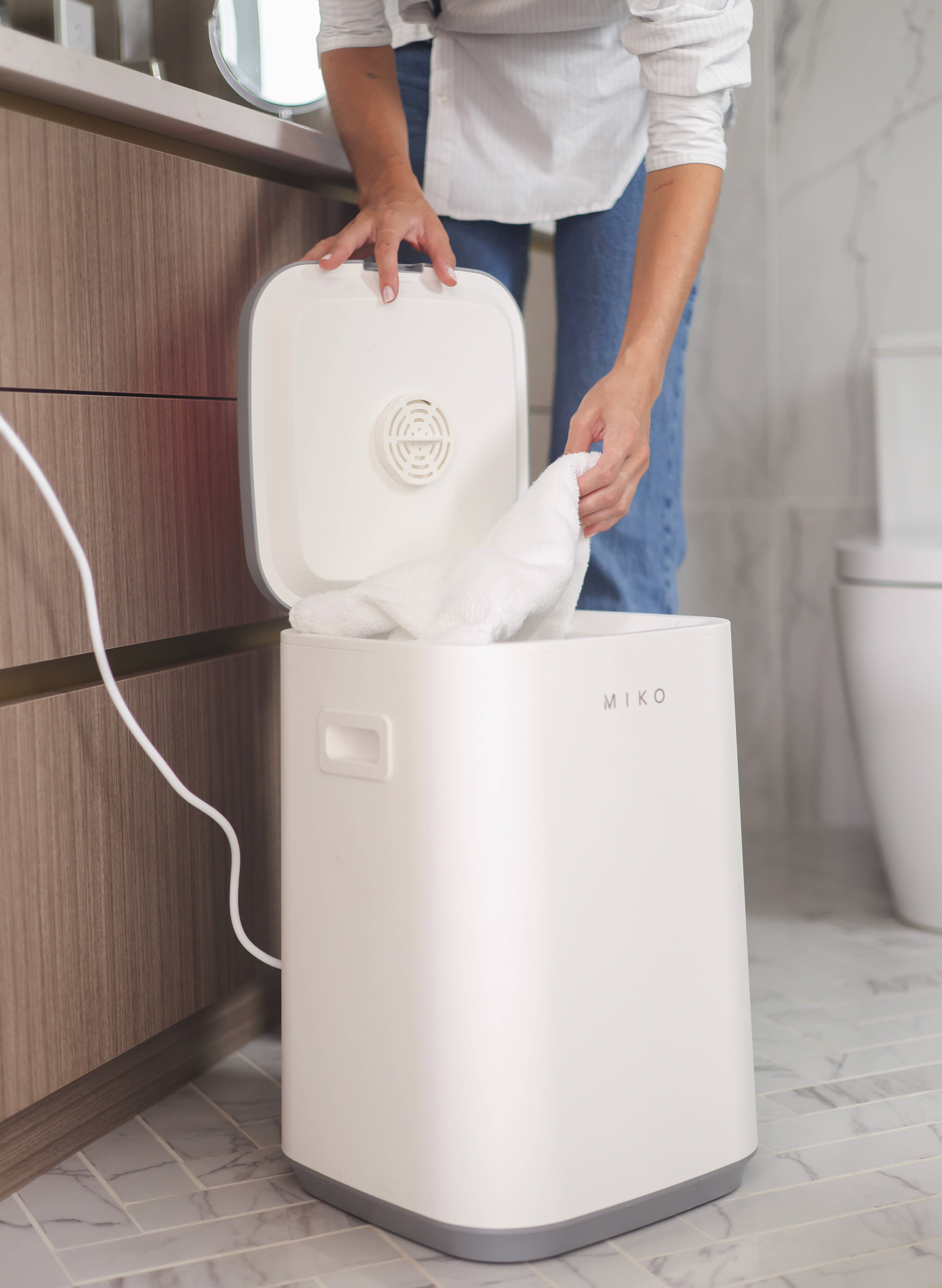 Miko - Wholesale Bathroom Accessory Set - Miko Towel Warmer with Aromatherapy, Nest6