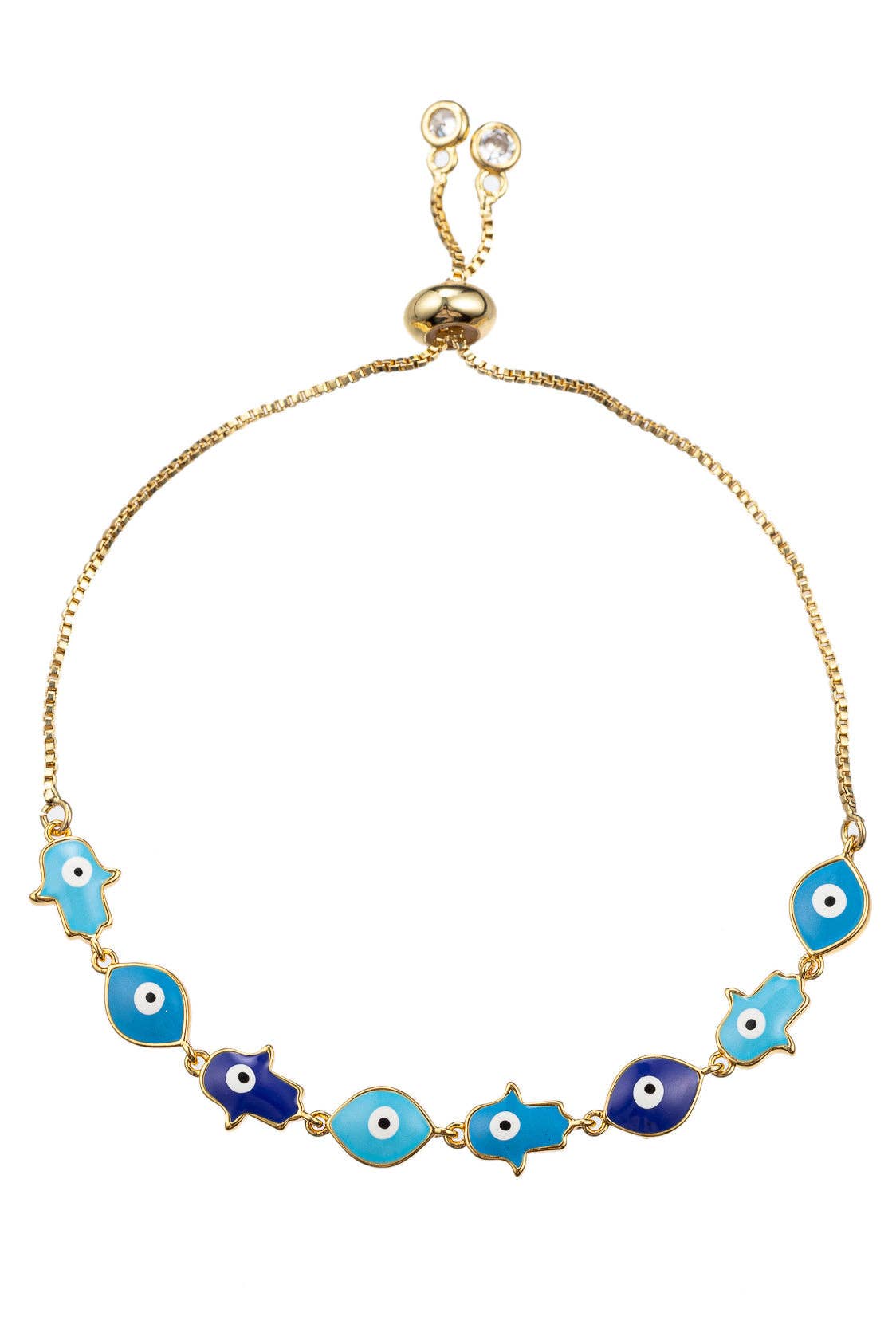 Eye Candy Los Angeles - Wholesale Charm/Dangle Bracelet - Hamsa Multi Bracelet