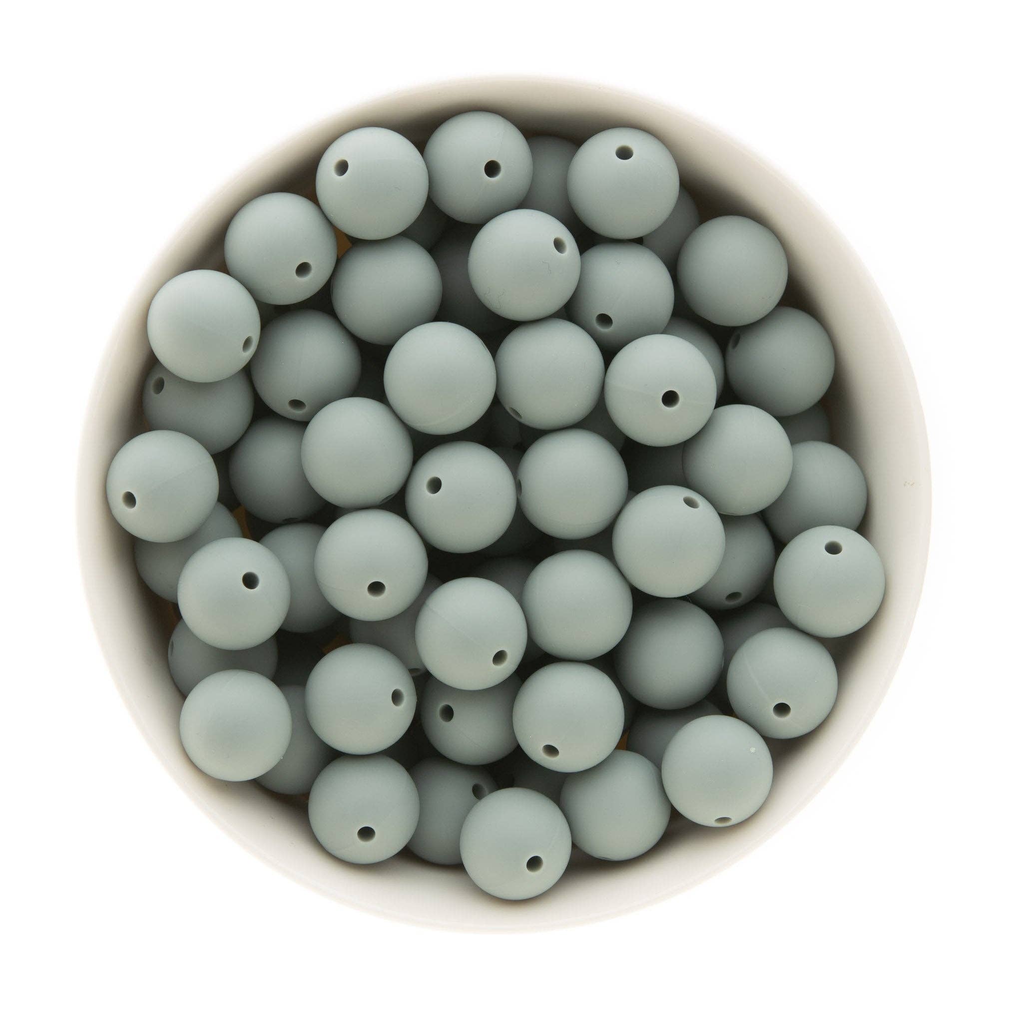 Cara & Co Silicone Craft Supply - Wholesale Beads - 15mm Round Silicone Beads4