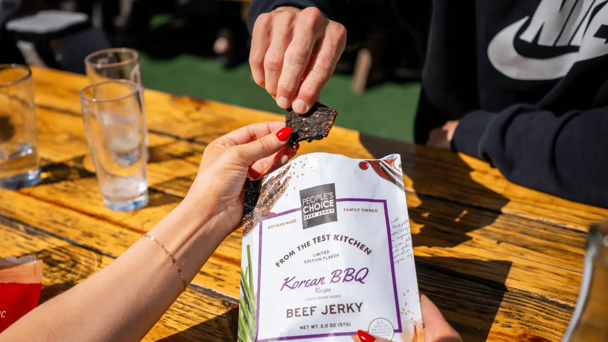 People's Choice Beef Jerky - Wholesale Jerky - Test Kitchen - Korean BBQ Beef Jerky 2.0oz2