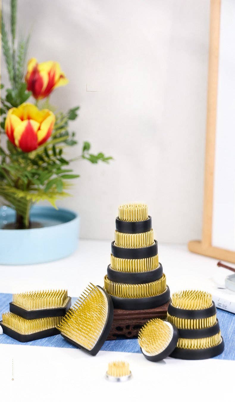 Gohobi （We cover U.S. import duties） - Vendita all'ingrosso Decorazioni da tavolo - Gohobi Ikebana Kenzan Supporto per Fiori in Acciaio Inossidabile28