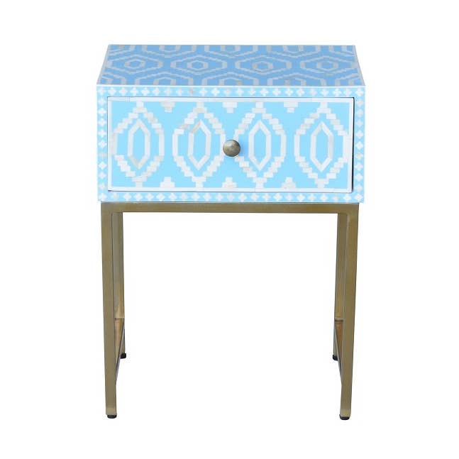 Chelsea Side Table Blue for wholesale by Theo & Joe
