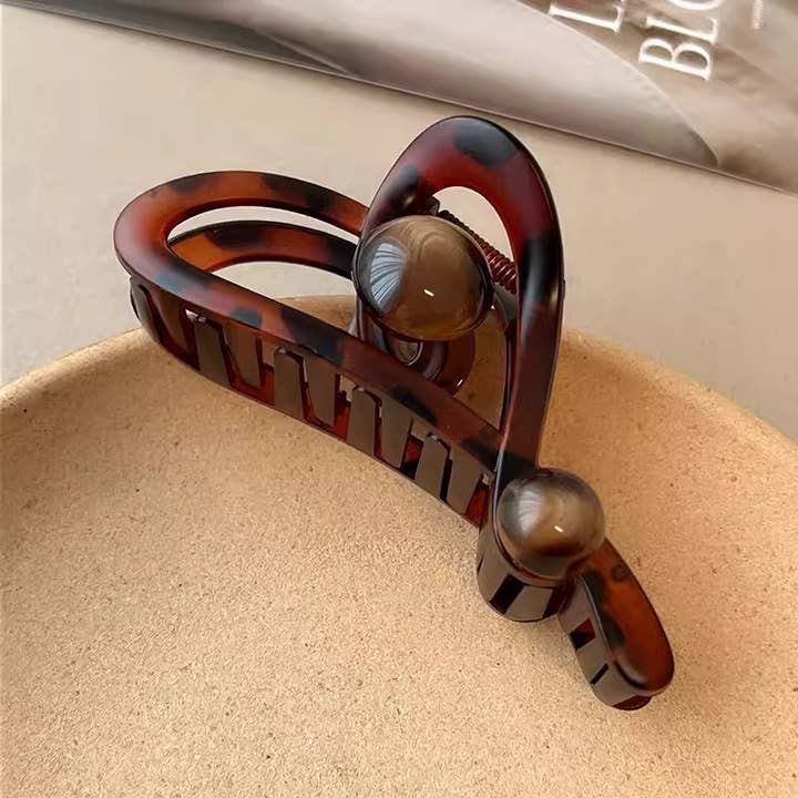 LadyJuneAccessories - Wholesale Hair Clip - Women's - Premium Tortoiseshell Hair Claw Clip, Hair Accessories