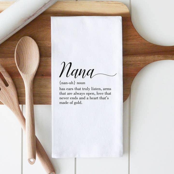 Nana kökshandduk för wholesale av Porter Lane Home