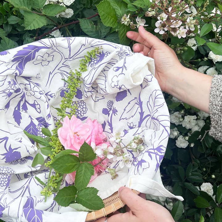 Elana Gabrielle - Vente Torchons - Torchon en coton à baies - Essentiel de cuisine inspiré du jardin3