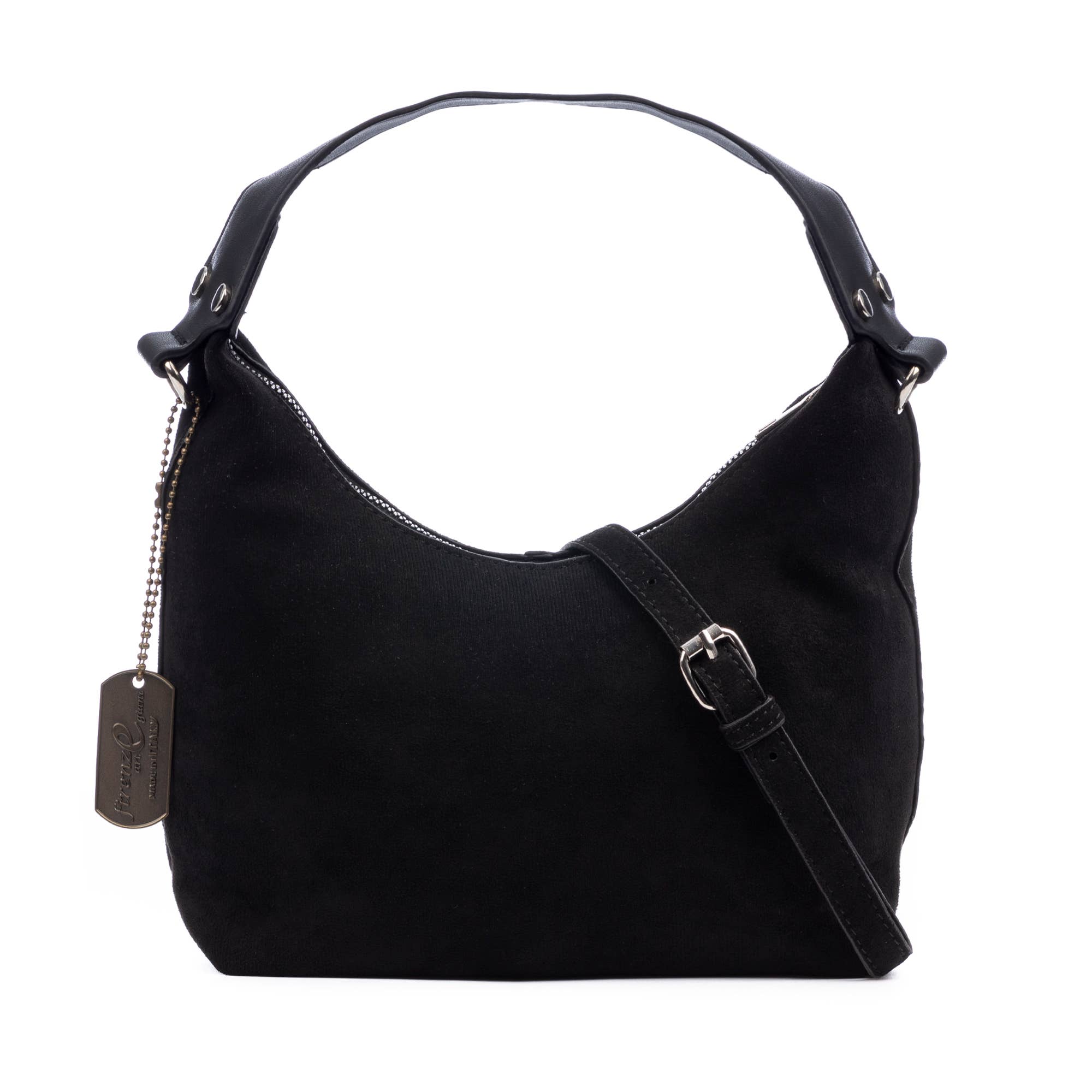 FIRENZE ARTEGIANI - Vendita all'ingrosso Tracolla - Donna - Atina borsa a tracolla in vera pelle scamosciata.0