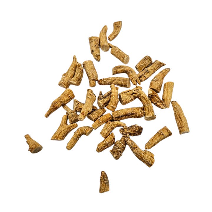 Dried Canadian Ginseng Root Cut 500g for wholesale by Herbal Cure