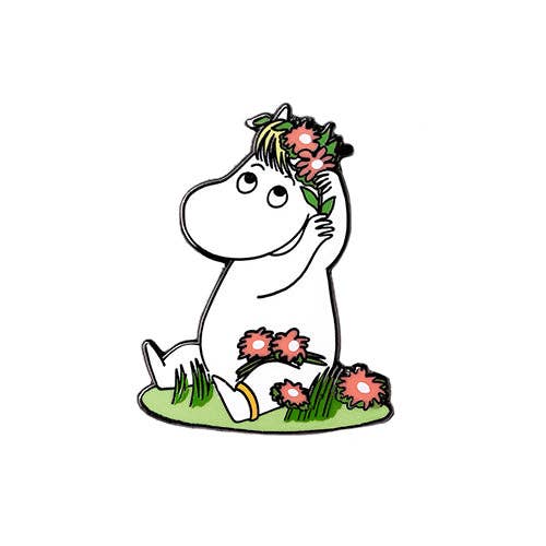 PINTRILL - Wholesale Lapel Pin/Button - Moomin - Snorkmaiden Pin0