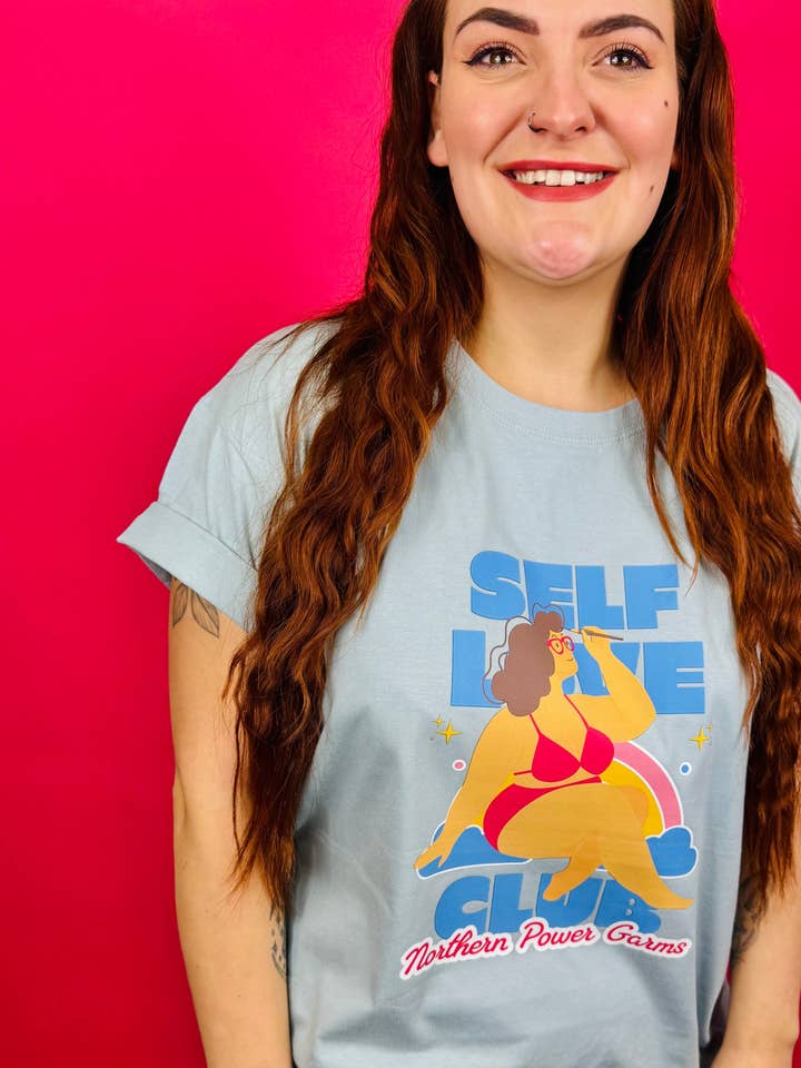 Self Love Club Tee for wholesale by Northern Power Garms