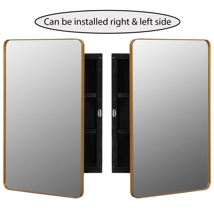 Quickway Imports – wholesale Cabinet – Plastic Medicine Cabinet with Beveled Edge Mirror Door5