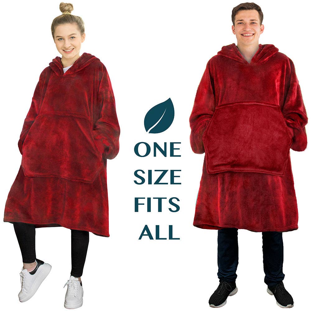 Pavilia - Wholesale Throw Blanket - Oversized Wearable Hoodie Blanket14
