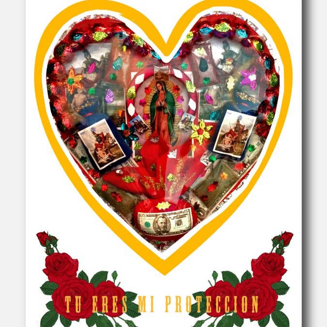 Tienda Esquipulas distribution - Wholesale Postcard - Ex-voto Heart Postcards3