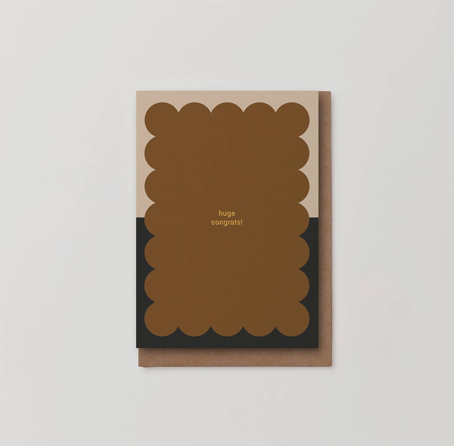 Kinshipped - Wholesale Congratulations card - huge congrats foiled congratulations card