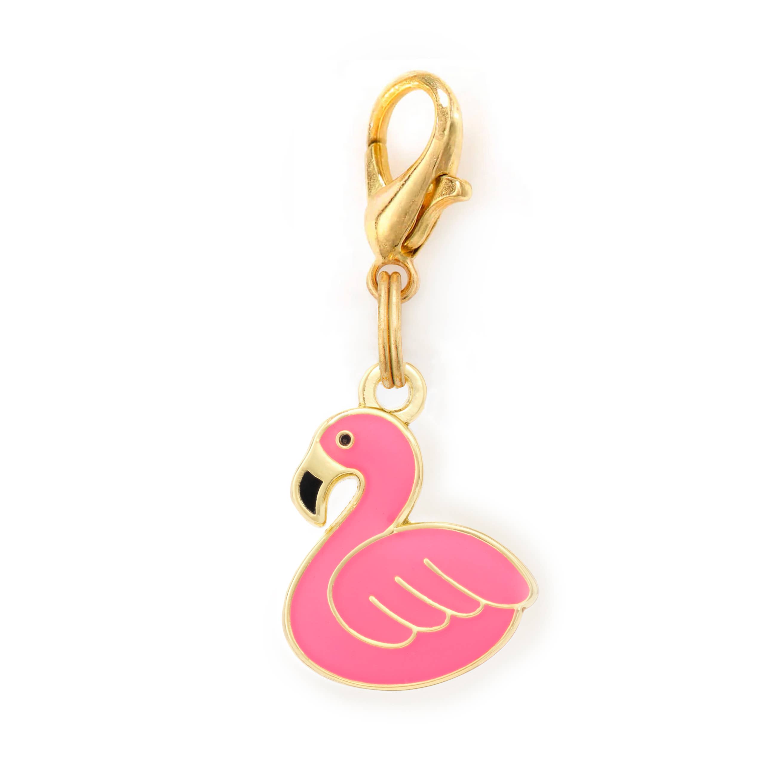 The Foggy Dog - Wholesale Pet Collar Charm - Cat/Dog - Flamingo Summer Collar Charm1