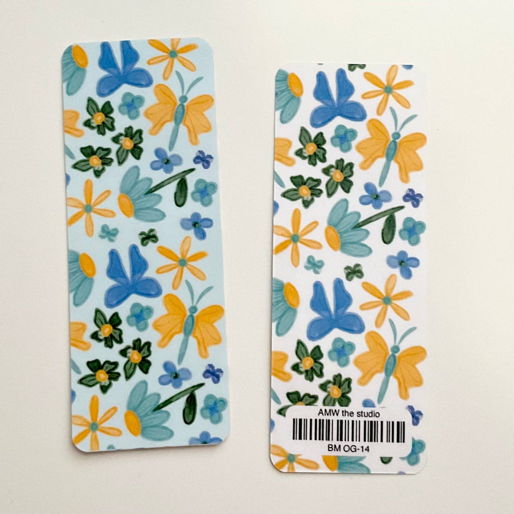 AMW the studio - Wholesale Bookmark - Sunny Blue Bookmark0