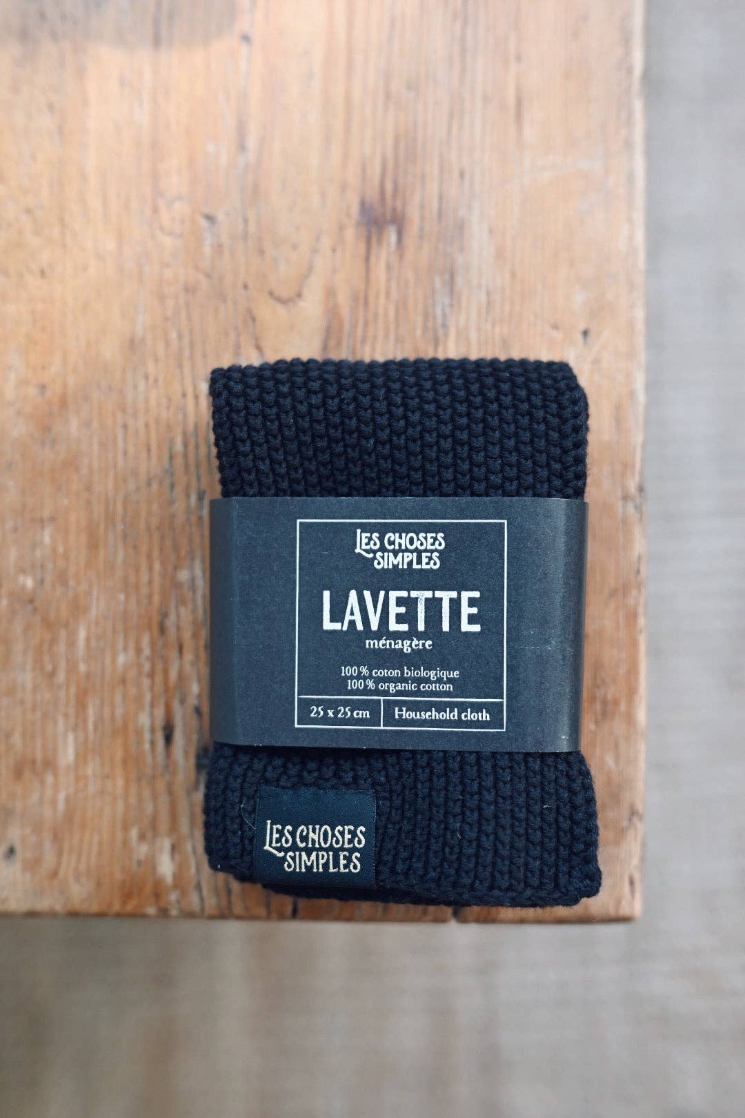 Les Choses Simples - Vendita all'ingrosso Strofinaccio da cucina - Panno per la casa - Carbòne (nero)1