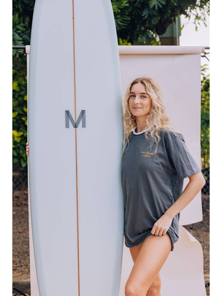 Black Point Company - Wholesale Screen Printed T-Shirt - Unisex - Black Point Hawaii Graphic Surf Tee - Unisex T-Shirt
