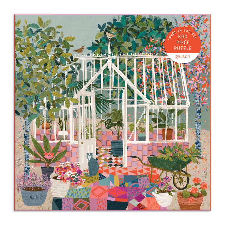 Chronicle Books - Wholesale Puzzle - Adult - Greenhouse Gardens 500 Piece Puzzle2