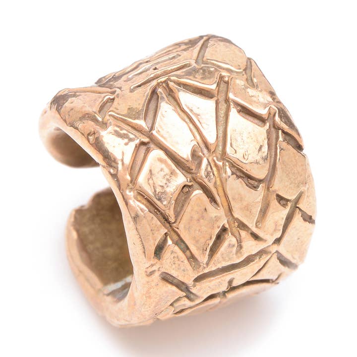 Basketweave de bronce para venta al por mayor de Rebecca Nadler Designs
