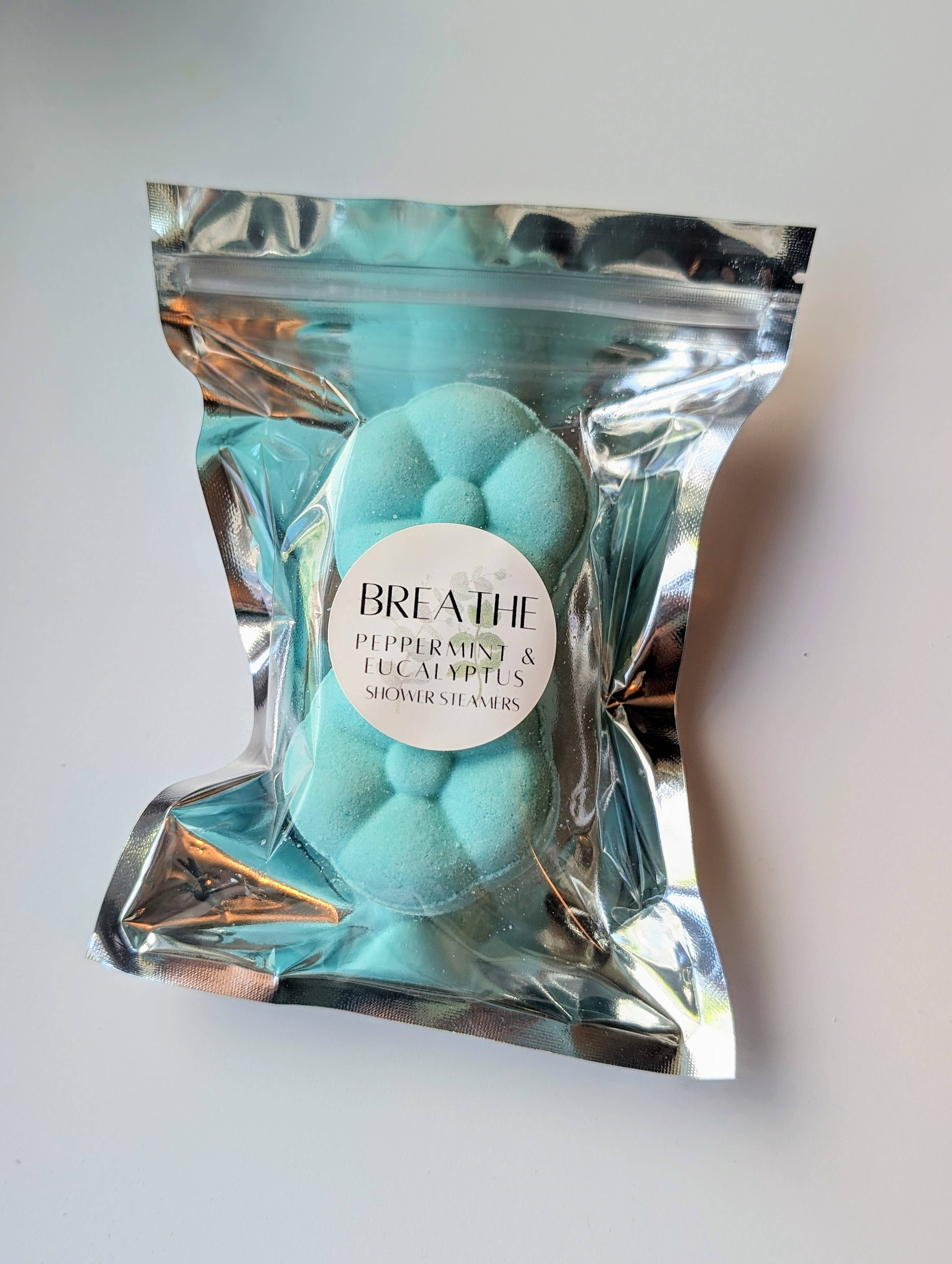 Beachy Bubbles Bath Co - Wholesale Shower Steamer/Bomb - Breathe Shower Steamers3