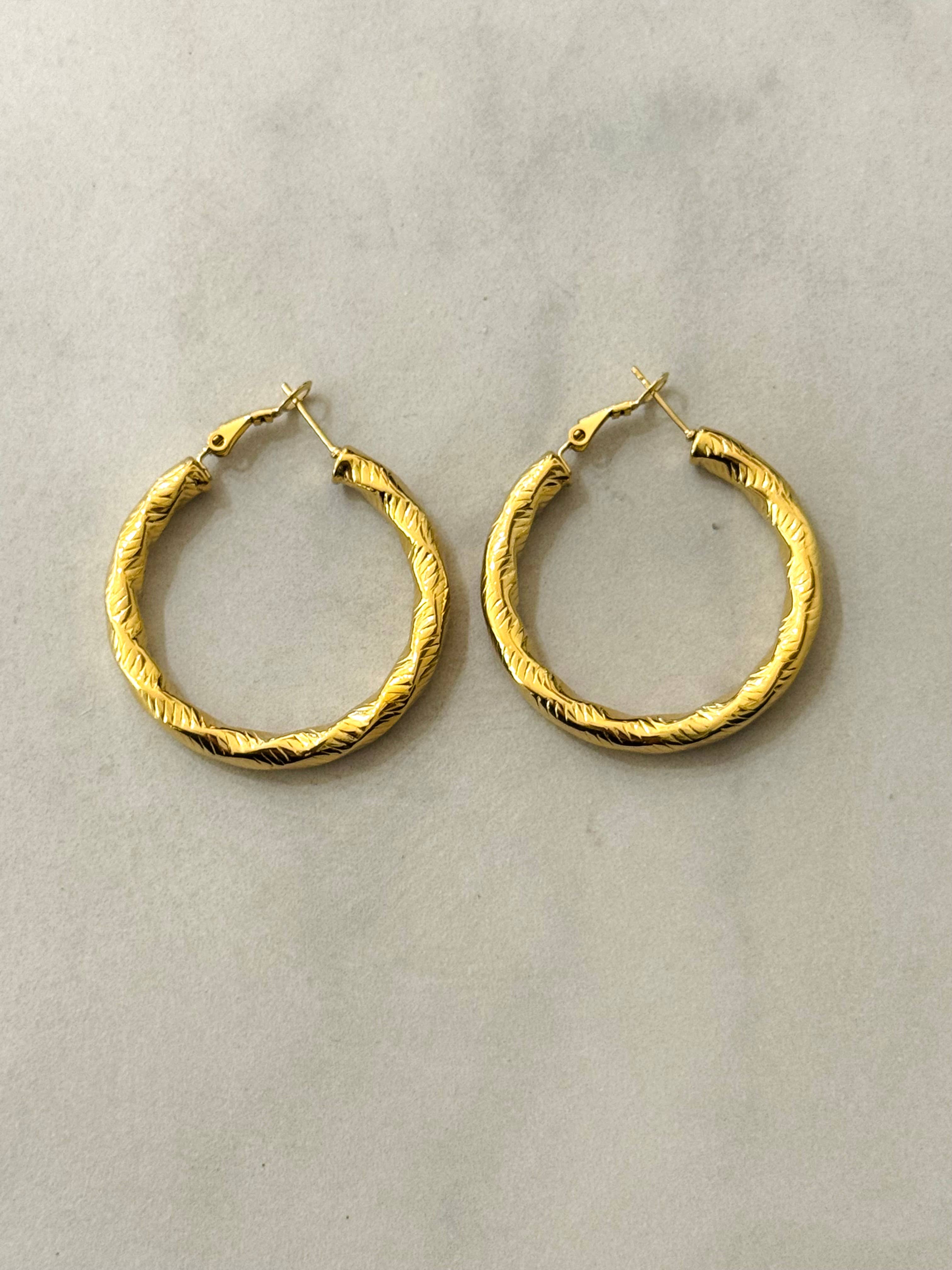 Cassette Barcelona - Wholesale Hoop Earrings - Tikiri Hoop Earrings