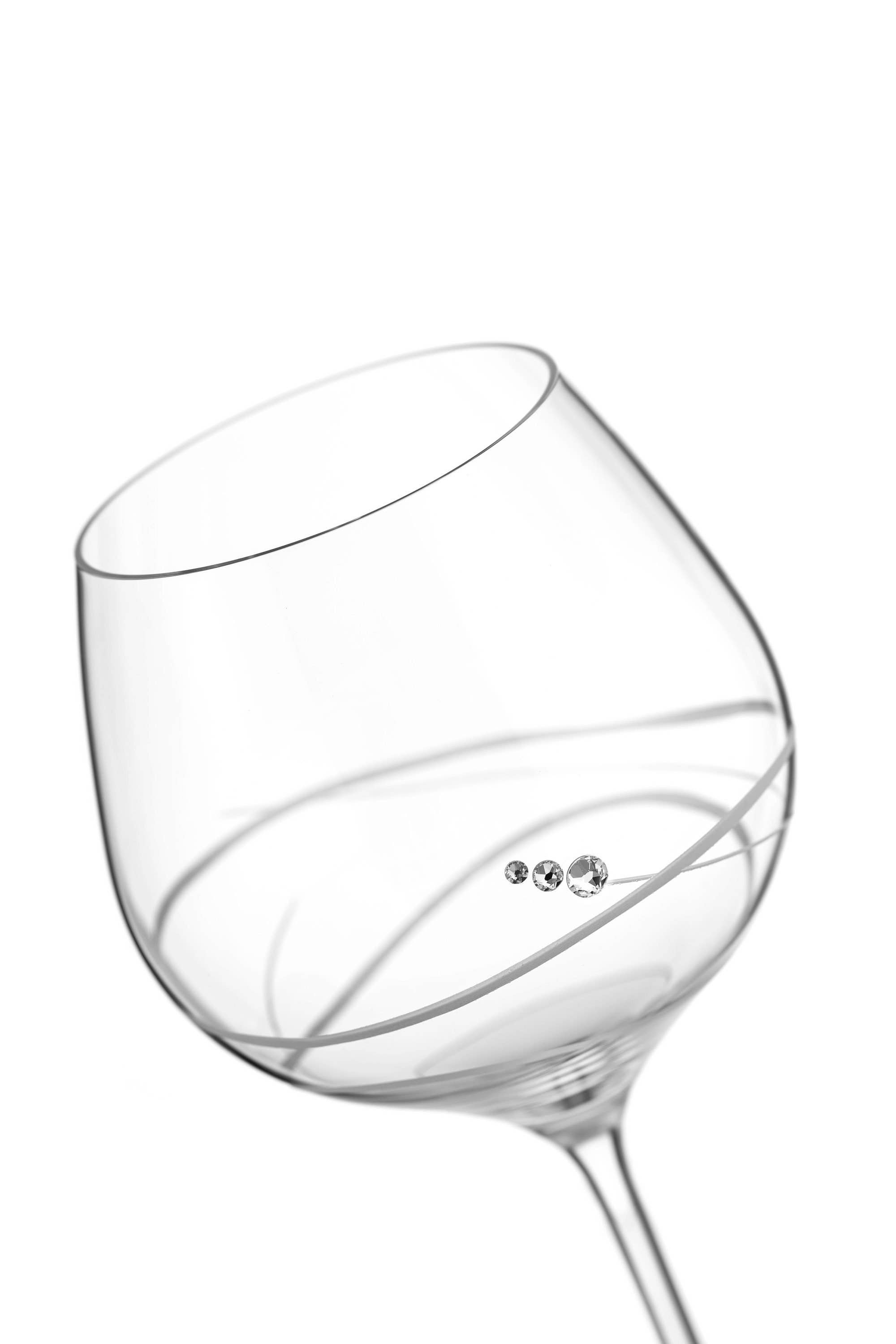 DIAMANTE - Vente Verres à cocktail/alcool - Verres à Gin Soho en cristal taillé à la main ornés de Swarovski2