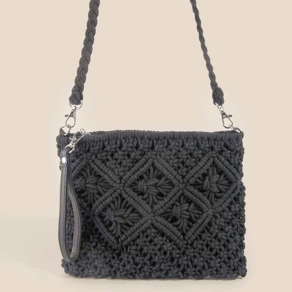 Anarchy Street – Bolsa - Mulher por atacado – Saco de borla embreagem de crochê3