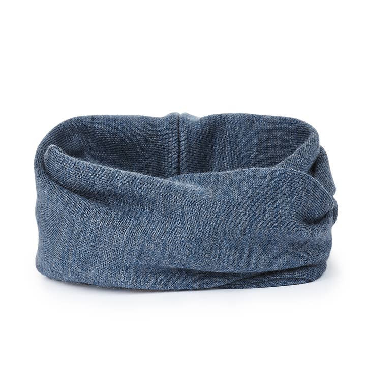 Écharpe snood en mérinos - jean - pour enfants pour la vente par MAYLILY