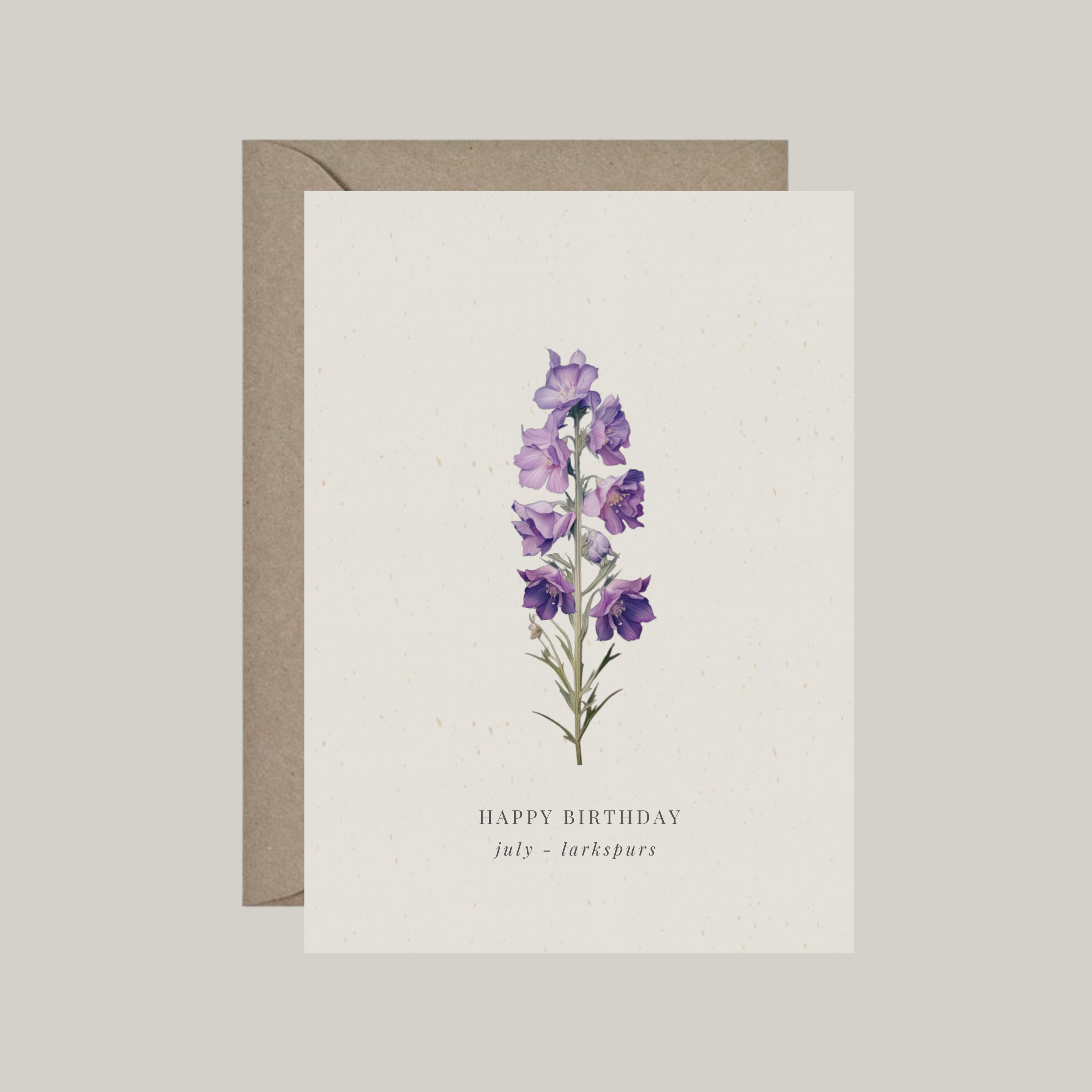 De Papierboetiek - Wholesale Birthday Card - Birth flowers | 12 birthday cards with envelope9