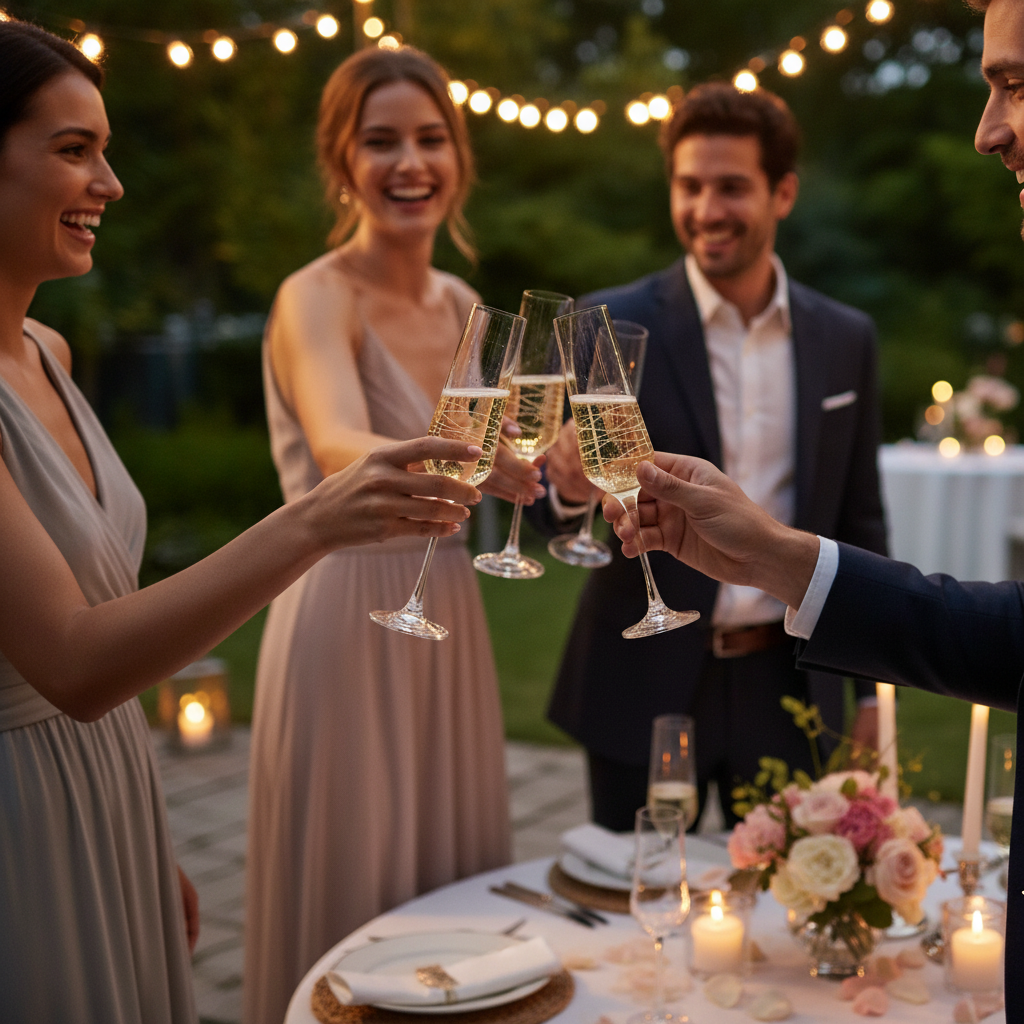 Kadra Kitchenware – Engroshandel Champagneglas – Europæiske krystalchampagnefløjter2