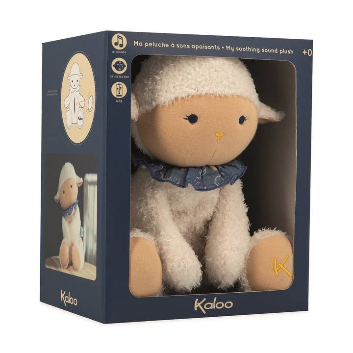 MY SHEEP SOOTHING SOUND PLUSH - 25 CM for wholesale by pierrebelvedere.com