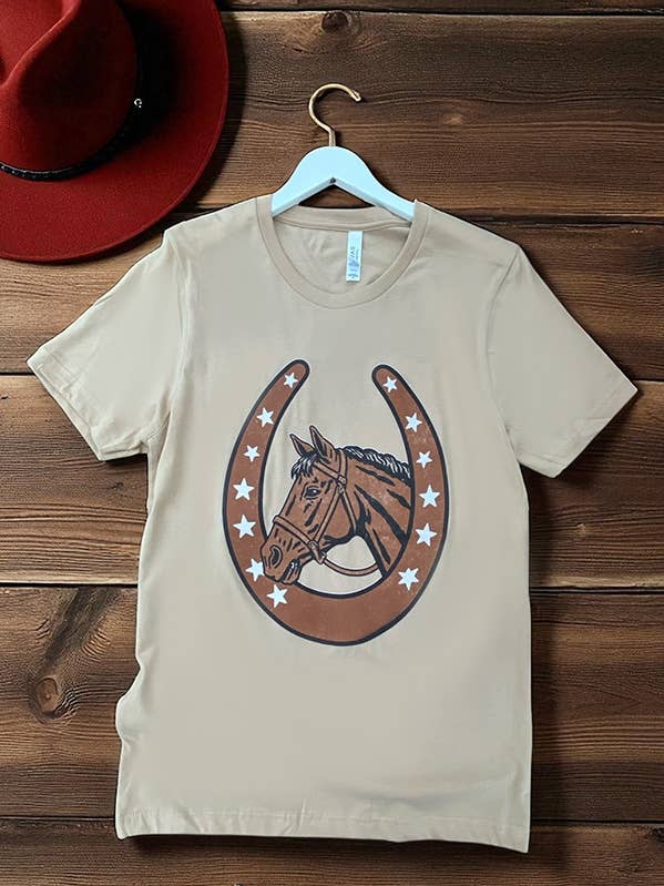BC DTF HORSESHOE TEES, TSHIRTS, T-SHIRTS, for wholesale by L&B Life
