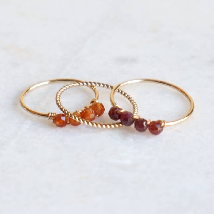 Capri Ruby for wholesale by Staplez Jewelry