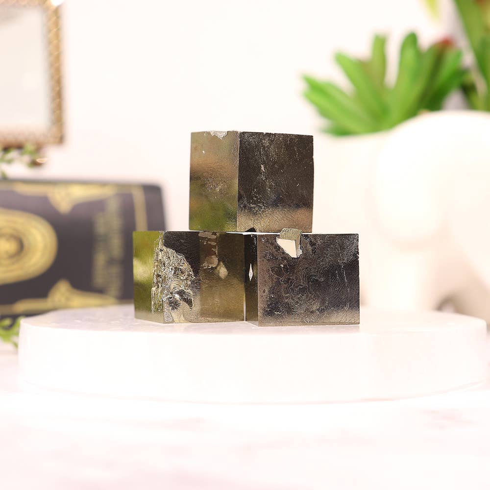 Natures Artifacts Inc - Wholesale Spiritual Stone/Crystal - Natural Pyrite Crystal Cube from Spain2