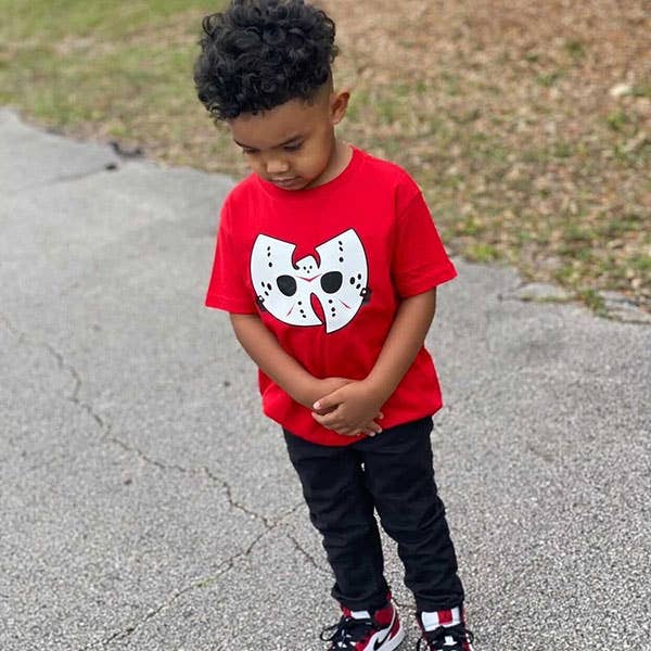 Wu-Tang Ghostface Killah Mask Tee Shirt for wholesale by Mini FLEX KIDS