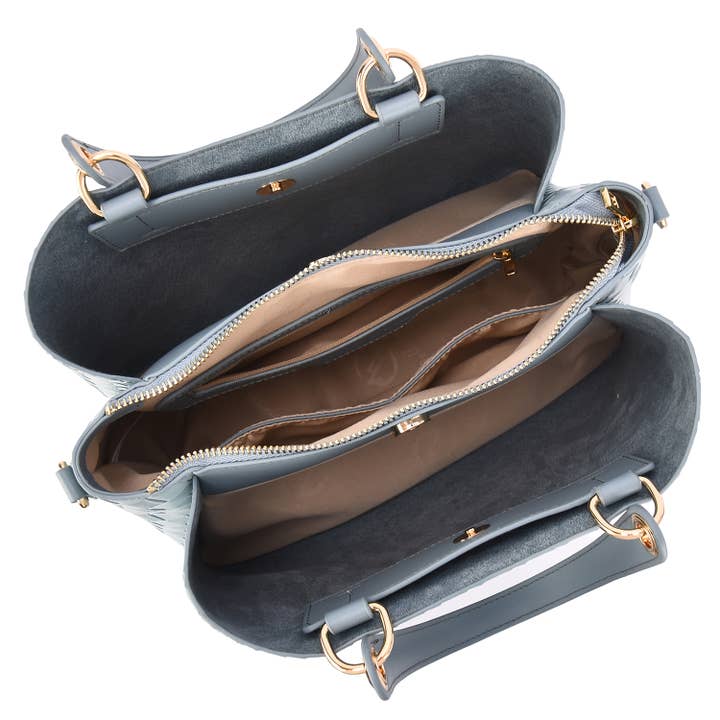 Mellow World – wholesale Satchel – Women's – Maeve Woven Embossed Satchel6