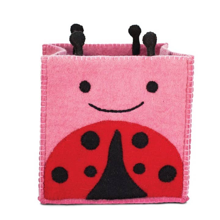 BNB Crafts Inc. - Wholesale Basket - Kids & Baby - Ladybug Theme Basket- Medium