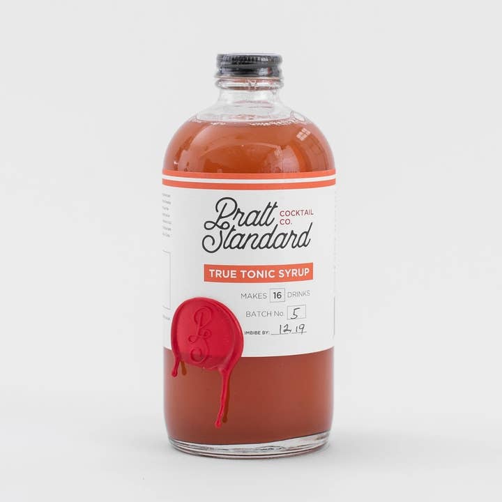 Pratt Standard Cocktail Co. - Wholesale Cocktail Mix/Syrup - True Tonic Syrup - 16oz
