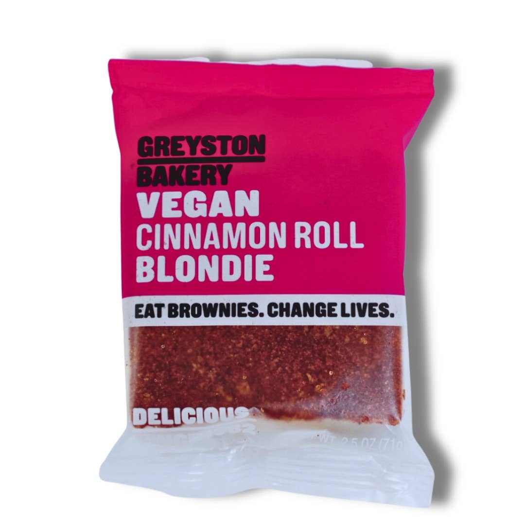 Greyston Bakery, Inc. - Wholesale Brownie - Vegan Cinnamon Roll Blondie 642