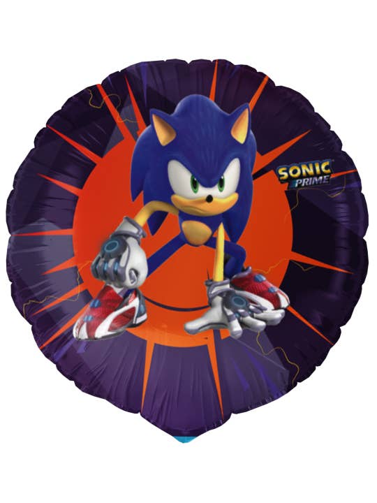 Palloncino Foil Sonic Rotondo 46 cm per la vendita all'ingrosso da parte di Fiestora