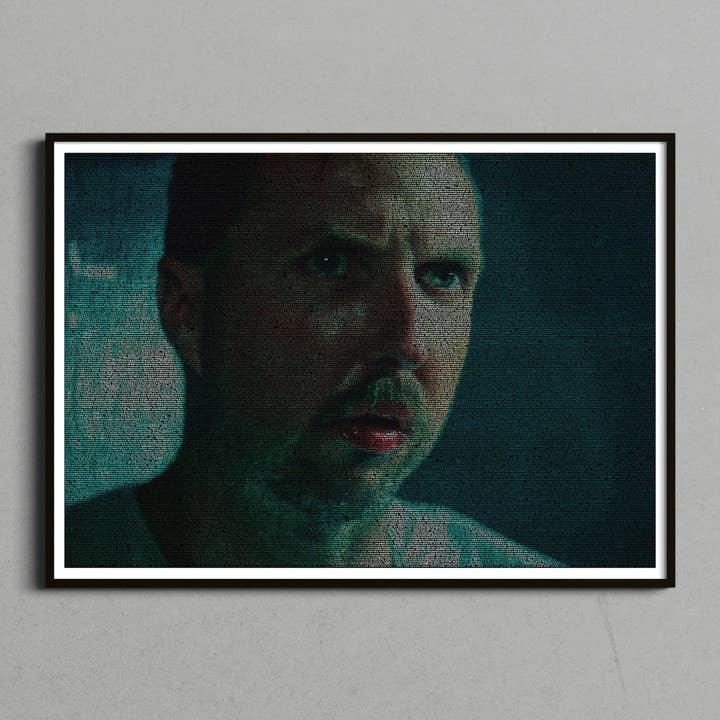 Blade Runner - Screenplay Art Print - Leon for wholesale by Robotic Ewe