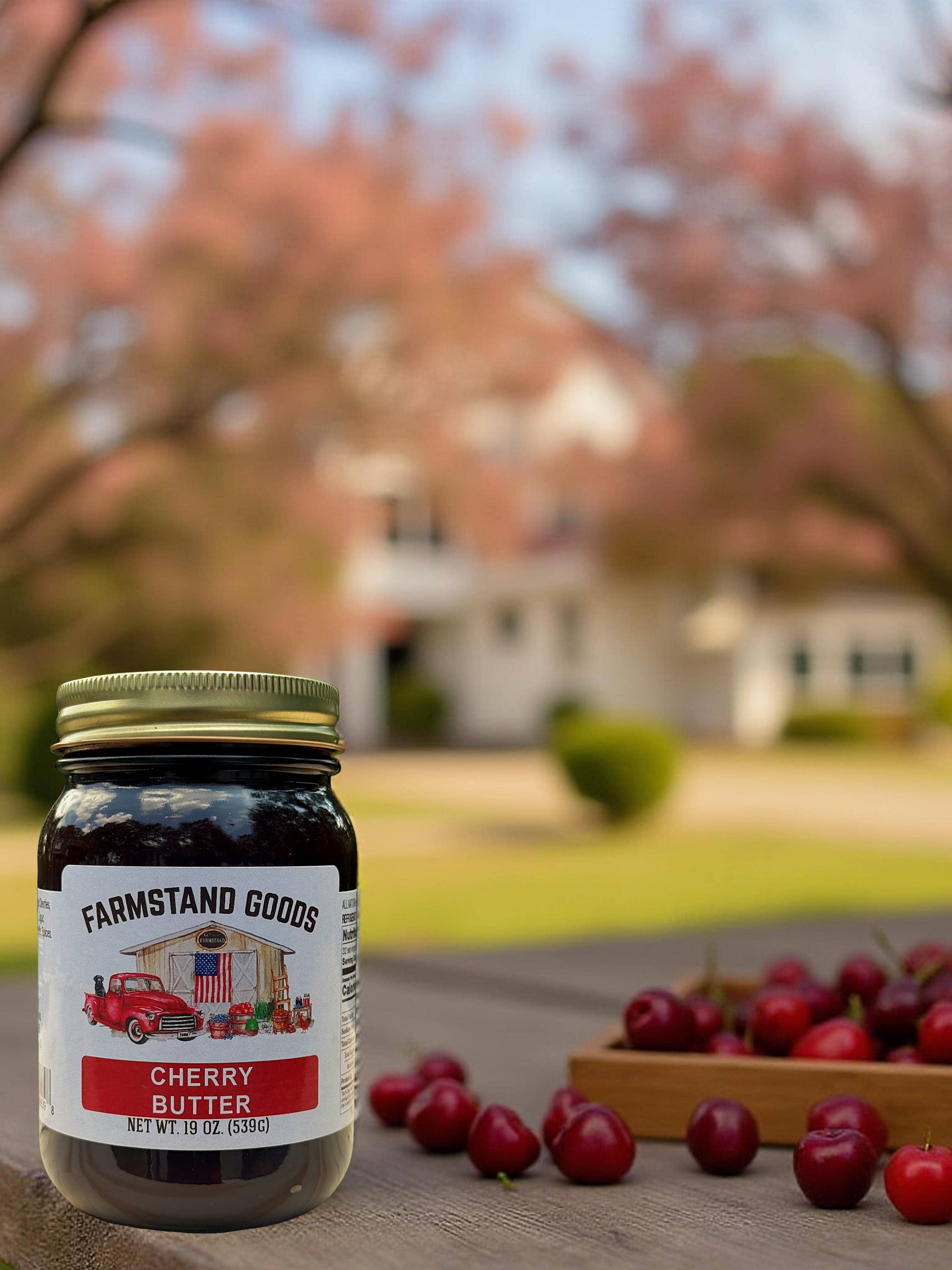 Farmstand Goods - Vendita all'ingrosso Marmellata/Gelatina - Burro di Ciliegie - 540g