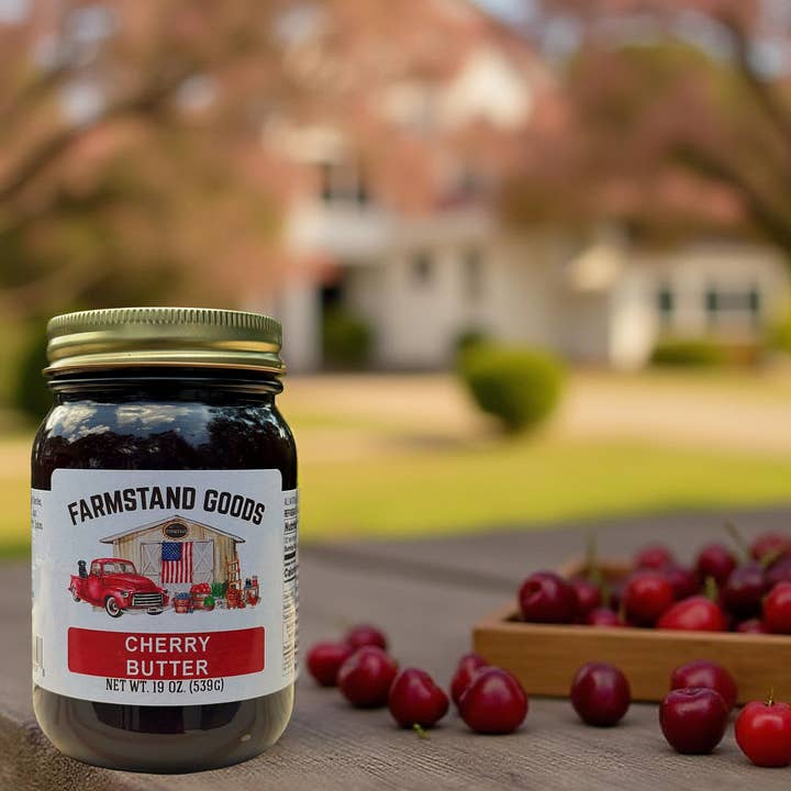 Farmstand Goods - Vendita all'ingrosso Marmellata/Gelatina - Burro di Ciliegie - 540g0