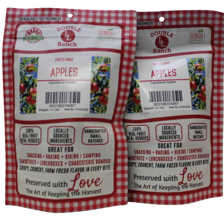 Double L Ranch - Wholesale Dried/Dehydrated Fruit - Apples, Freeze Dried2